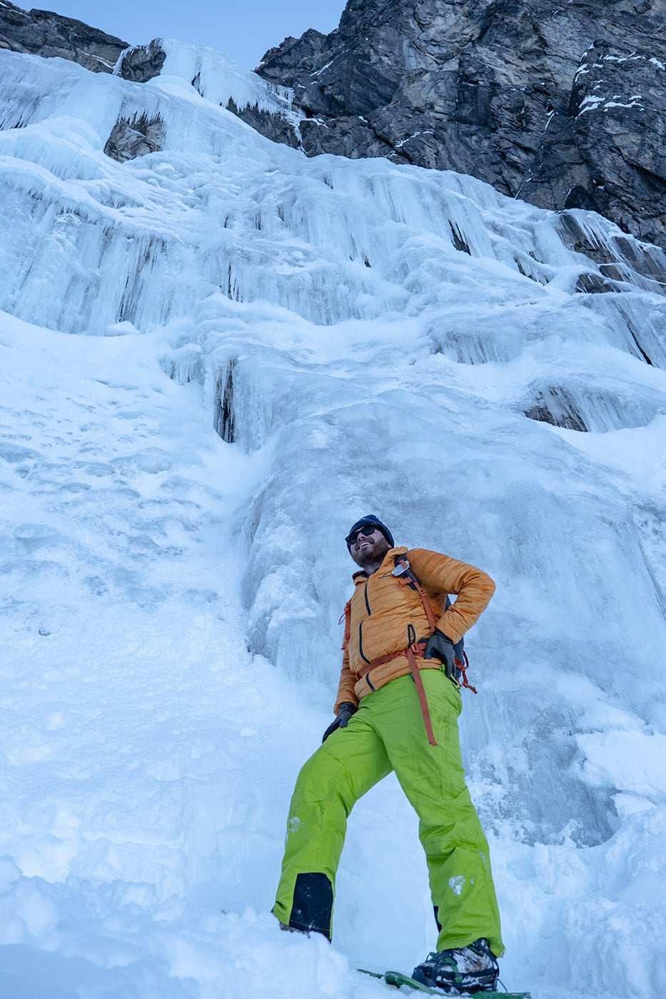 Blog de randonnée : cascade de glace à Gavarnie en hiver