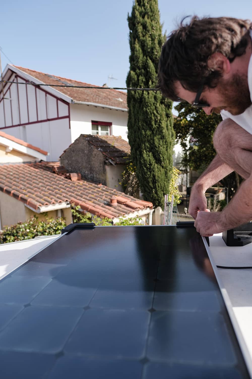 Vanlife : aménagement camping car panneaux solaires