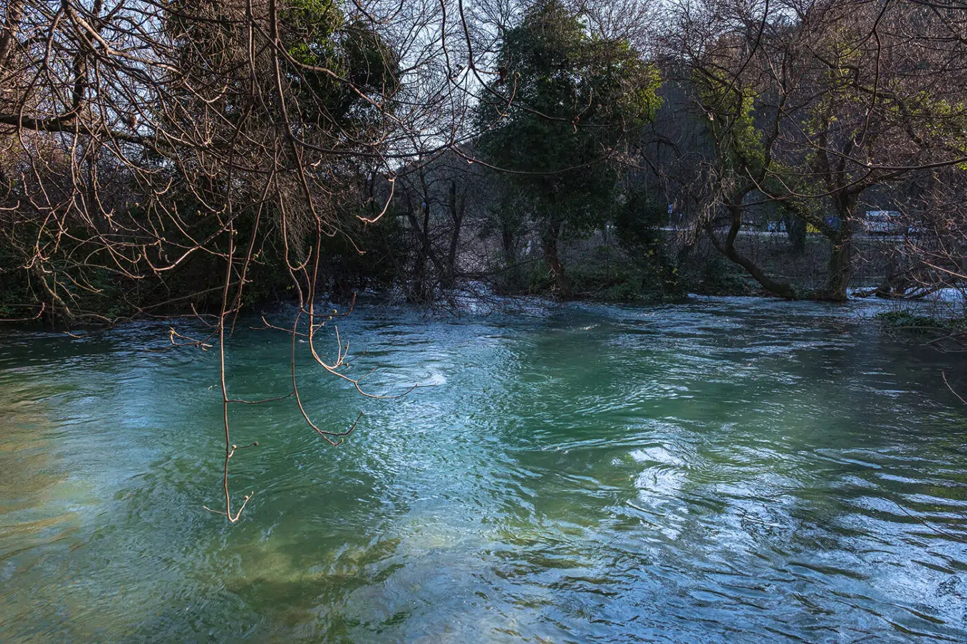 Rivière Krka bleu turquoise