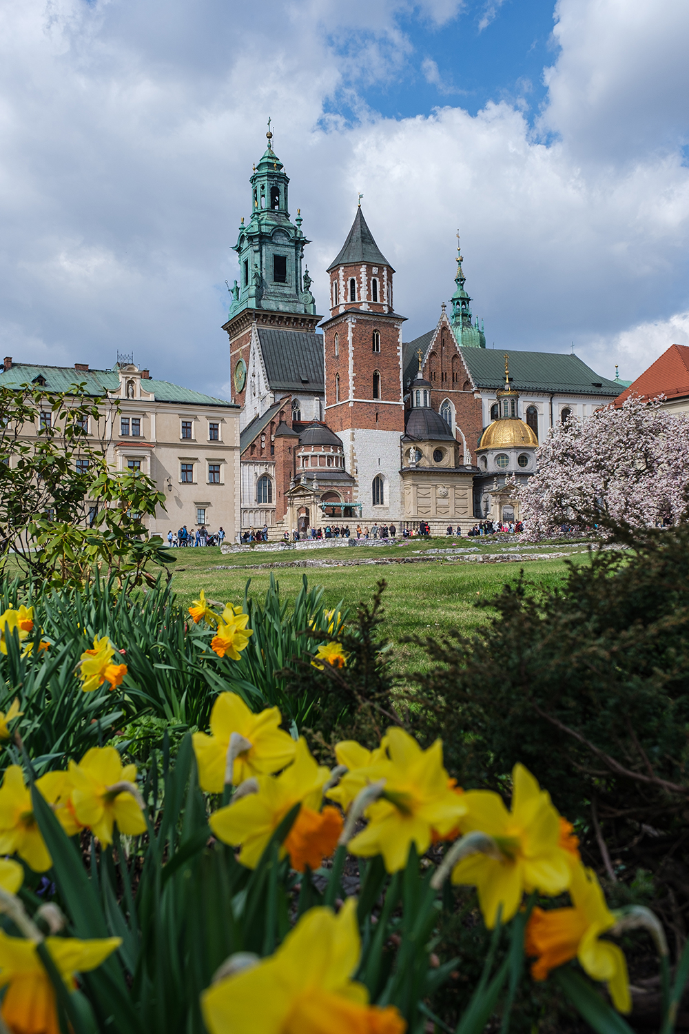 Visiter Cracovie au printemps pour profiter des jardins fleuris
