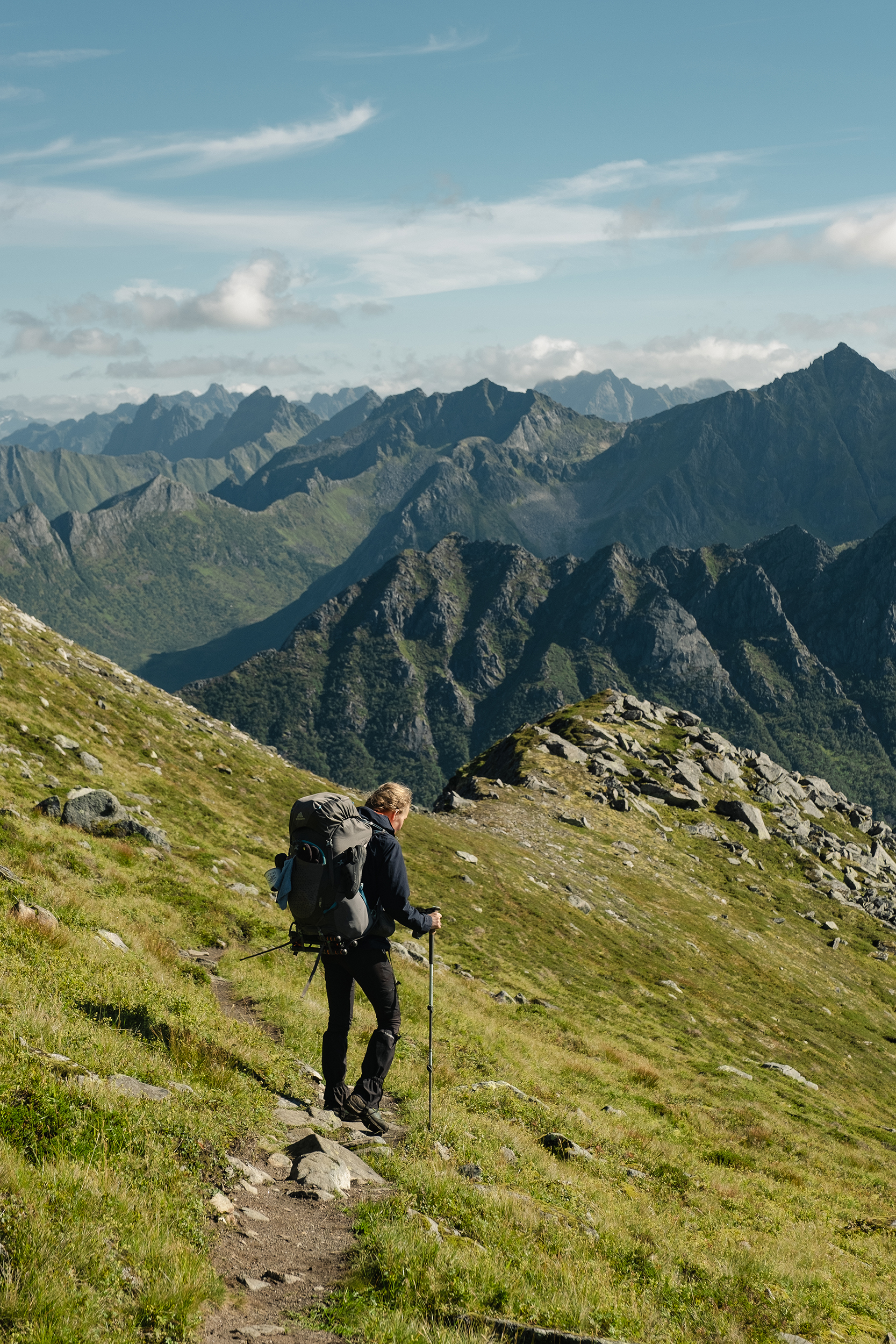 Sac à dos femme pour bivouac et trek