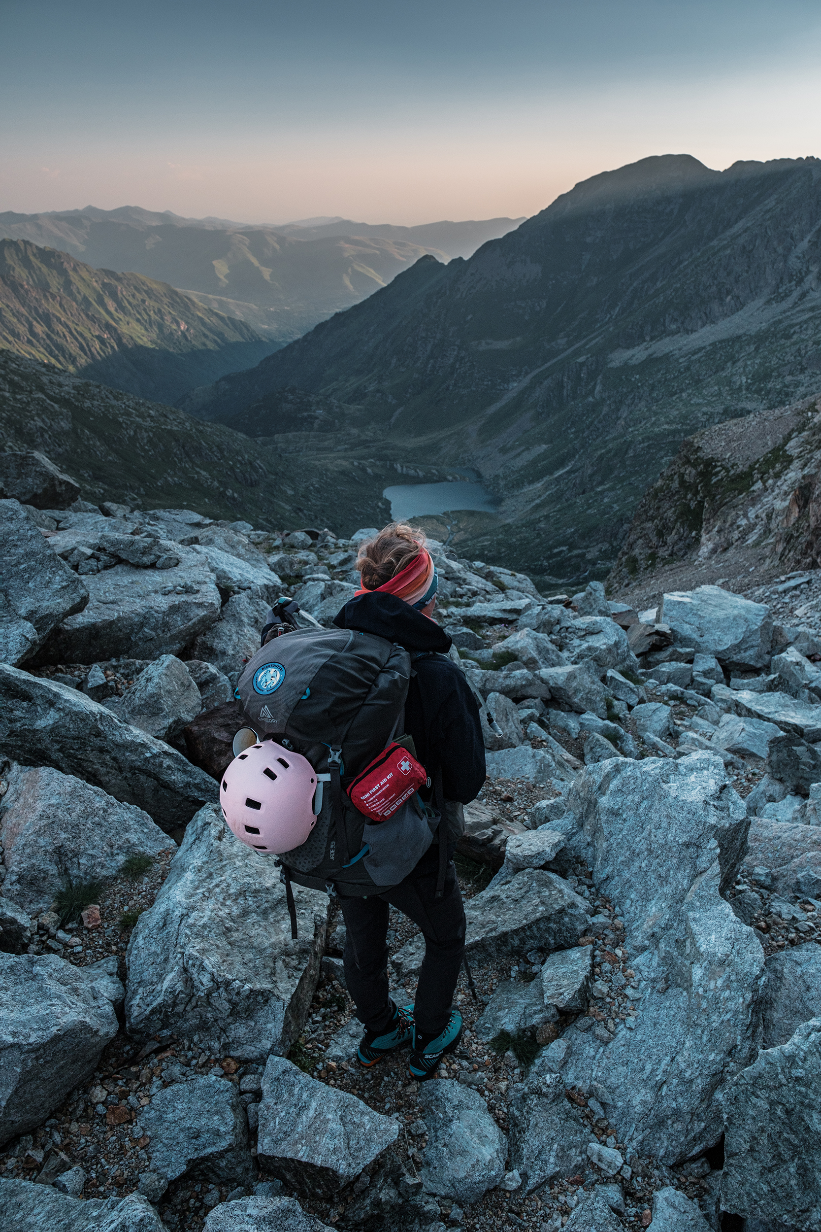 Matériel sac à dos de randonnée