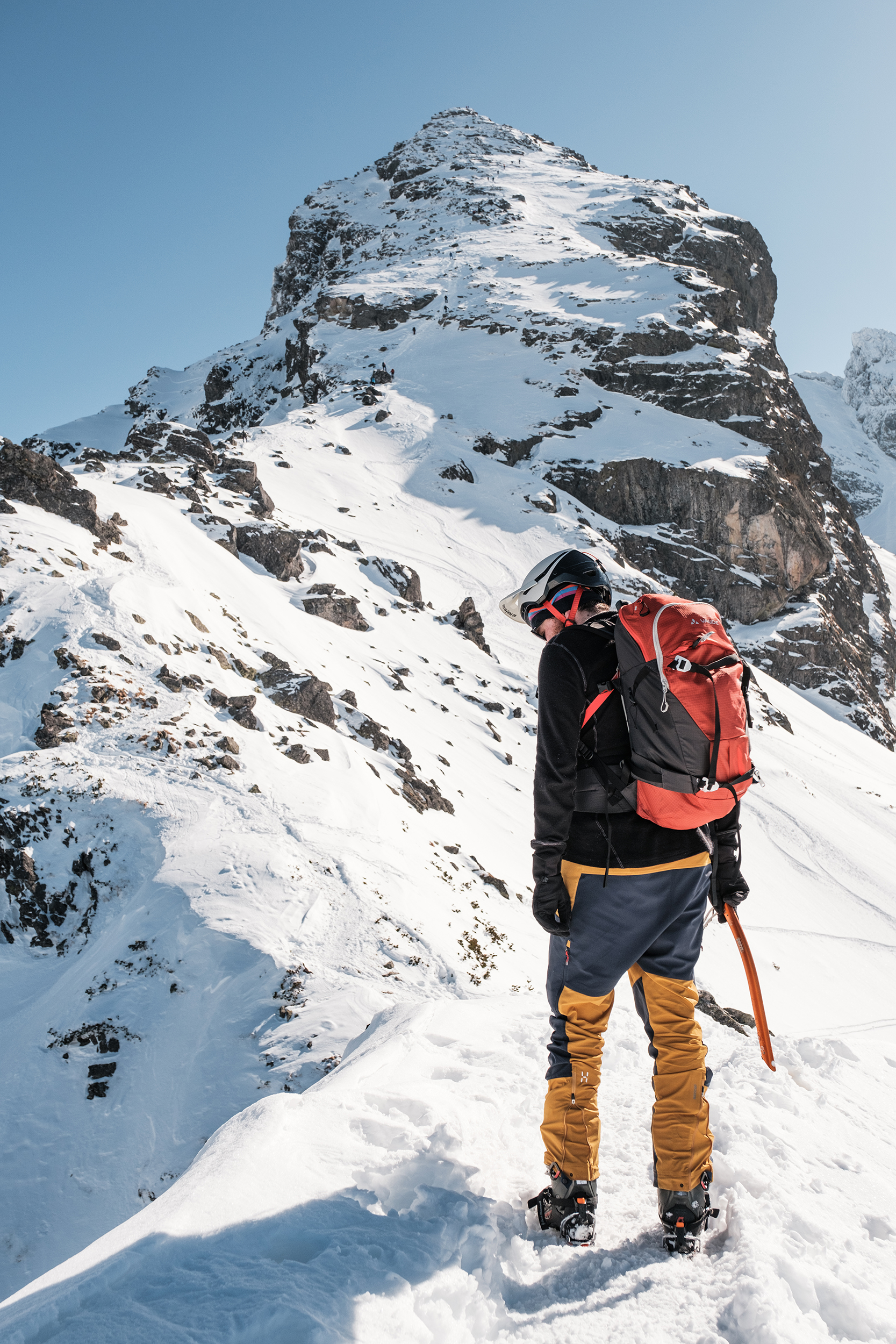 Sac à dos de randonnée à la journée en hiver